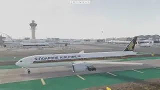 MSFS2024 VATSIM| B77W | Heavy Departure From LAX | Singapore Airlines Virtual | SQ11