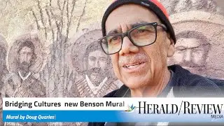 Bridging Cultures is the newest mural in Benson.
