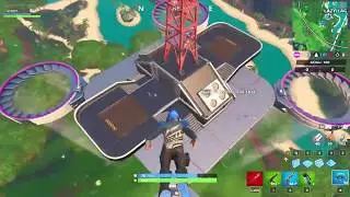 Fortnite - Fortbyte #38 Accessible with the Vendetta outfit at the northern most Sky Platform