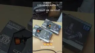 COOZO GENUINE LED HEADLIGHTS AVILABLE 💥💥💥 #automobile #luxury