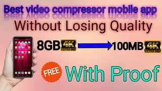 Best video compressor mobile app without Losing Quality 2022.