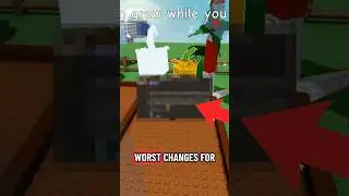 WORST UPDATE in grow a garden 🌱💀 #growagarden #roblox #robloxmemes #shorts
