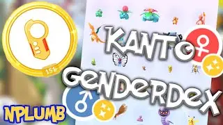 Pok&eacute;mon Go Kanto Complete Gender Pok&eacute;dex Nplumb