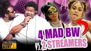4 MAD BW VS STREAMERS - RATCHET GIRLS GETS KICKED OFF SHOW!!