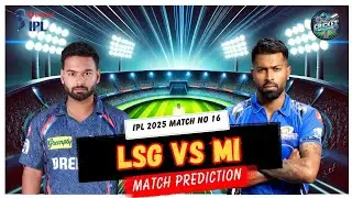 LSG vs MI Dream Team // Match No 16 prediction and tips// Lucknow vs Mumbai