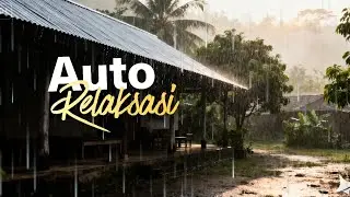 Suara Hujan di Atap Seng | Nostalgia Kampung, Bikin Tenang 🌧️