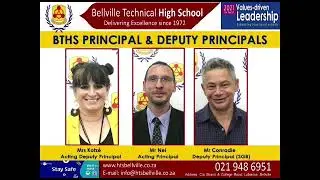 BTHS 2021 MANAGEMENT & STAFF INTRODUCTION