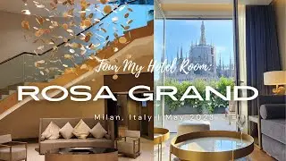 Экскурсия по моему гостиничному номеру: Rosa Grand в Милане, Италия (май 2023 г.)