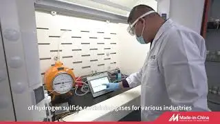Mingshuo solid h2s scavenger lab test video