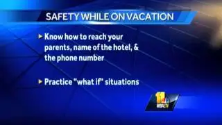 Tips to keep kids safe during family travels