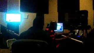 @IAMMGEEZY JAMMIN @THEWINLABINC STUDIO MAKING BLACKBERRY 