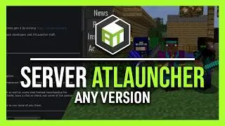 Как создать сервер Minecraft на ПК с помощью ATLauncher 2024