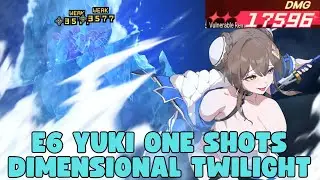 E6 Yuki One Shots BOTH SIDES of Dimensional Twilight 9 & 10 - Chaos Zero Nightmare