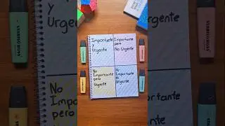 C&oacute;mo Organizar Tu Tiempo? ✍️⏳️ #tiempo #productividad #organizacion #gestiondetiempo