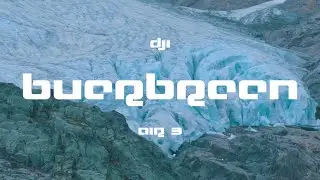 Glacier de Buerbreen : Norv&egrave;ge | DJI AIR 3 |