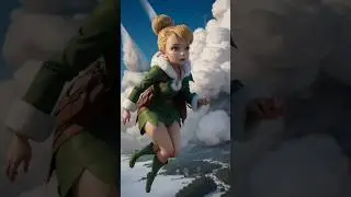 horror version of tinker bell characters!#horror #scary #tinkerbell #ytshorts