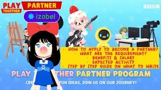 EASY GUIDE ON HOW TO APPLY TO BECOME A PARTNER CREATOR | TUTORIAL | PLAY TOGETHER  | izobel