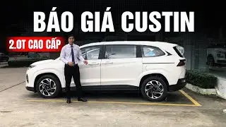 Giá Xe Hyundai Custin 2025 Bản 2.0 Turbo Cao Cấp Màu Trắng  - Bản Mắc Nhất Giá Bao Nhiêu ?