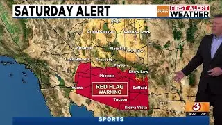Windy conditions expected for Phoenix, southern Arizona areas