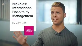 Nickolas, from the USA: International Hospitality Management | Oxford Brookes University