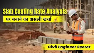 👉 Slab Casting Cost & Rate Analysis 2025 | Roof Casting Price in India | Step-by-Step Guide