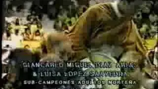 Giancarlo Diaz y Luchi  Lopez Sub Campeones Trujillo 2001