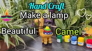 Wall putty Camel craft ideas #wallputtycraft #camelcraft