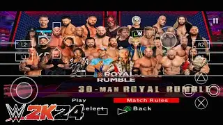 Nobody Expected This Winner in 30 Man Royal Rumble! 😱 | WWE 2K24 PS2 Mod by MG