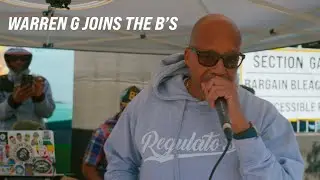 Warren G showed up to an Oakland Ballers Block Party and jumped on the mic