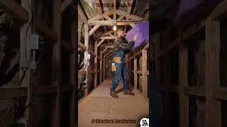 Creating a Cozy Hideout Under Falling Water #satisfying #asmr #build