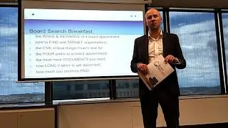 Board Search Breakfast Introduction