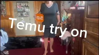 Temu try on