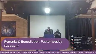 RTCOGIC Appreciation Service for Pastor Wesley Person Jr. - Our Servant Leader