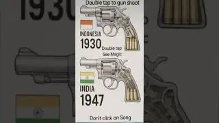 Indonesia 1930 vs India 1947 Revolver | Hidden Bullet Gun Evolution 😱