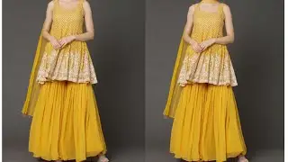 Gharara/Sharara Cutting And Stitching/gharara sharara plazo cutting stitching #gharara