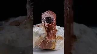 Terminated Topaz Crystal Perched On Matrix