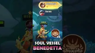 BENEDETTA 3 STAR SOUL VESSEL MAGIC CHESS GO GO META | COMMANDER PAQUITO