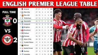 ENGLISH PREMIER LEAGUE TABLE UPDATED TODAY | PREMIER LEAGUE TABLE AND STANDING 2022/2023