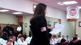 Maria Rowan Black Belt July 31 2014