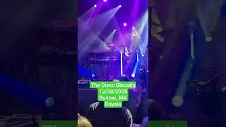The Disco Biscuits live 12/30/2025 in Boston, Massachusetts at Royale