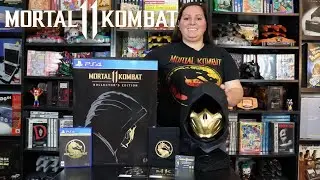 Mortal Kombat 11 Kollector&rsquo;s Edition Unboxing (1:1 Scale Scorpion Mask)