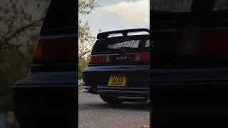 TODA Powered JDM Honda CRX SiR &mdash; полное видео уже доступно! #typer #viral #vtec