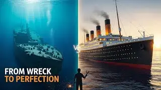 ASMR Ship Restoration – Full Rebuild of RMS Titanic 1912 | From Wreck to Perfection