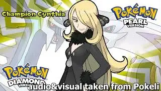 Champion Cynthia Encounter Music HQ - 1HR - Pok&eacute;mon Diamond, Pearl & Platinum