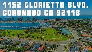 #CoronadoIsland #SanDiego 1152 Glorietta Blvd Homes For Sale In Coronado CA 92118 - Virtual Tour