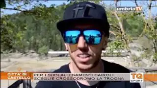 Tony Cairoli al crossodromo la Trogna da Umbria tv