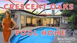 Tarpon Springs Pool Home Tour | Golf Community of Crescent Oaks | Beachwise Real Estate