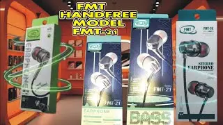 FMT Handsfree Model FMT-21 Handsfree Review and Unboxing Best Quality 💯 Extra Bess Handsfree 