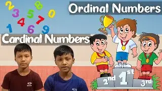 Cardinal and Ordinal Numbers - 1,2,3...FIRST, SECOND, THIRD... | Basic English Lesson