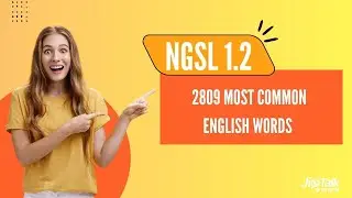 The 2809 Most Common English Words (NGSL 1.2) Level 3 - Give you up to 92% understanding